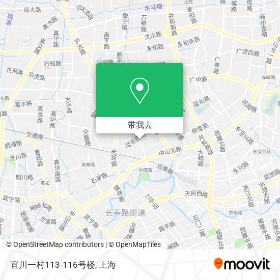 宜川一村113-116号楼地图