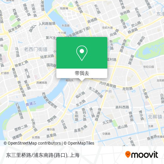 东三里桥路/浦东南路(路口)地图