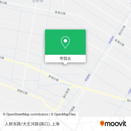 人财东路/大丈河路(路口)地图
