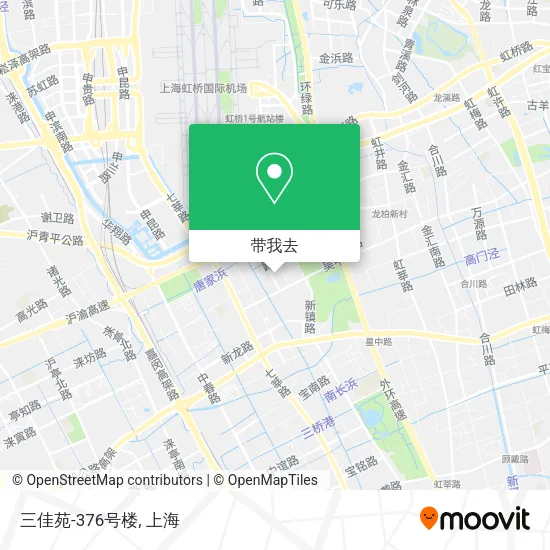 三佳苑-376号楼地图