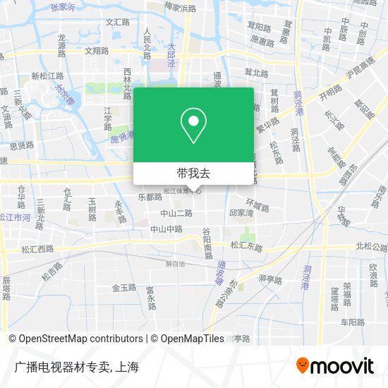广播电视器材专卖地图