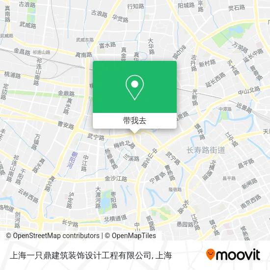 上海一只鼎建筑装饰设计工程有限公司地图