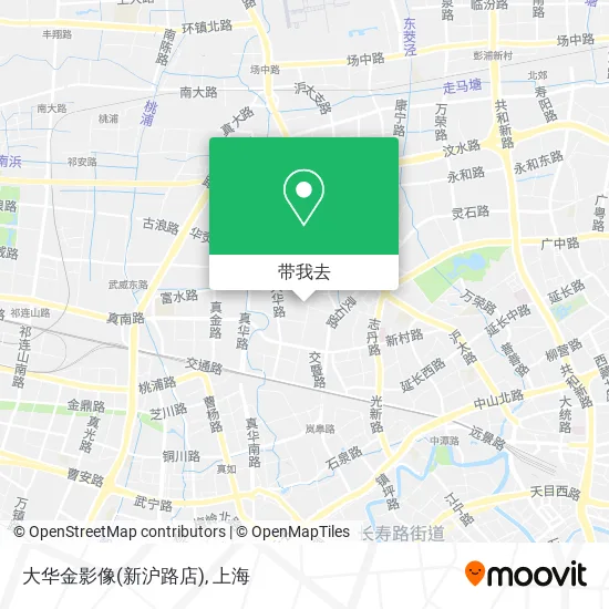 大华金影像(新沪路店)地图
