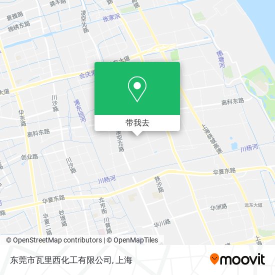 东莞市瓦里西化工有限公司地图