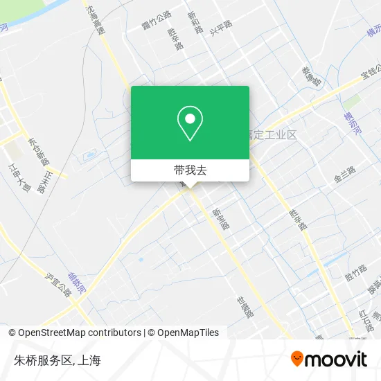 朱桥服务区地图