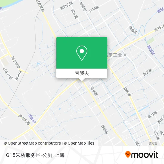 G15朱桥服务区-公厕地图