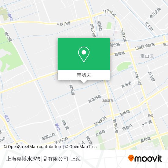 上海嘉博水泥制品有限公司地图