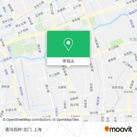 通河四村-北门地图
