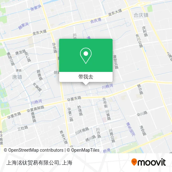 上海洺钛贸易有限公司地图