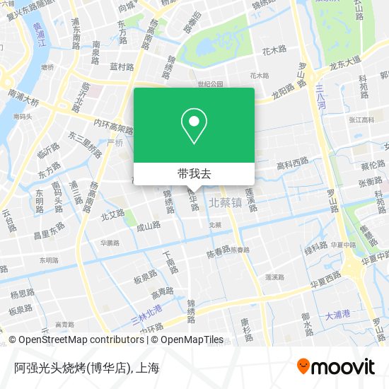 阿强光头烧烤(博华店)地图
