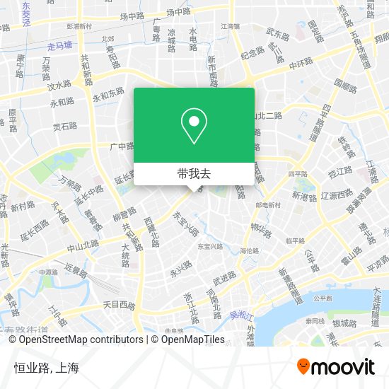 恒业路地图