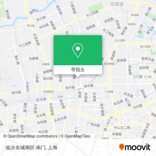 临汾名城南区-南门地图