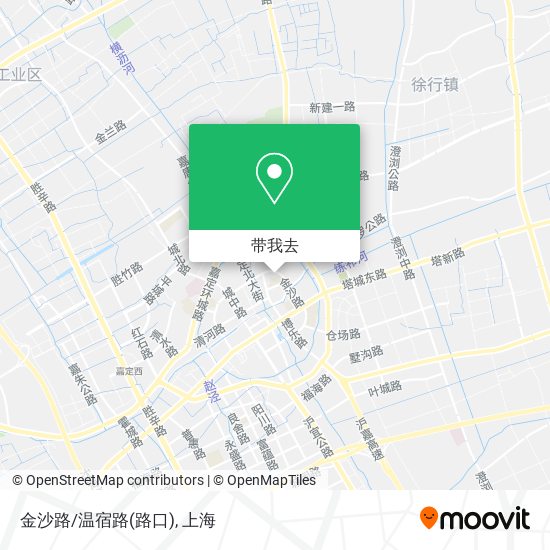 金沙路/温宿路(路口)地图