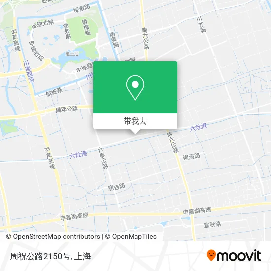 周祝公路2150号地图