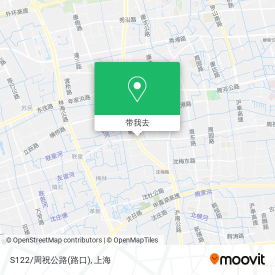 S122/周祝公路(路口)地图
