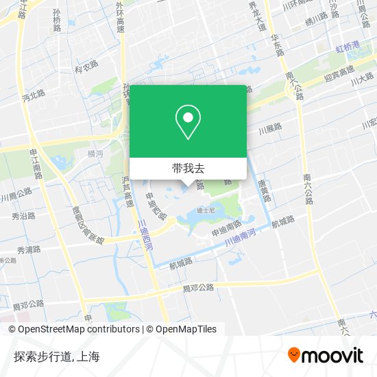 探索步行道地图