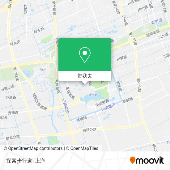 探索步行道地图
