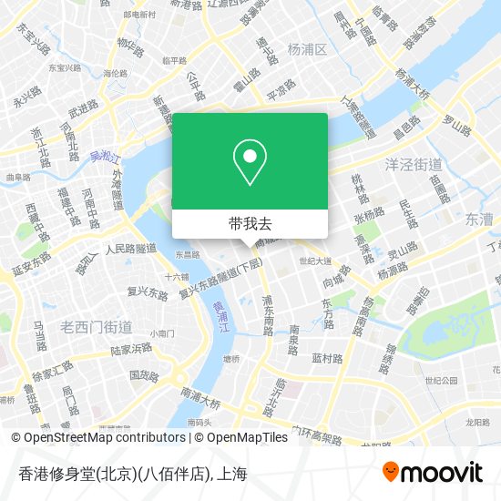 香港修身堂(北京)(八佰伴店)地图