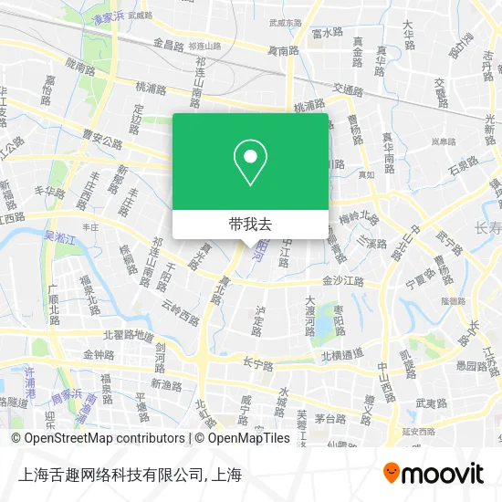 上海舌趣网络科技有限公司地图