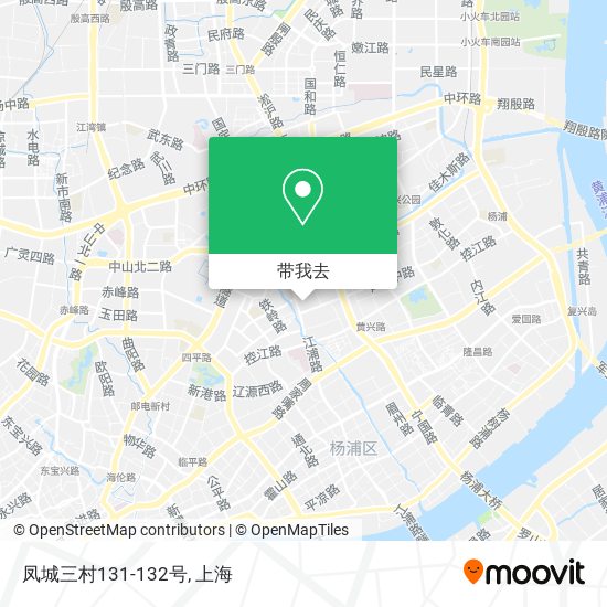 凤城三村131-132号地图