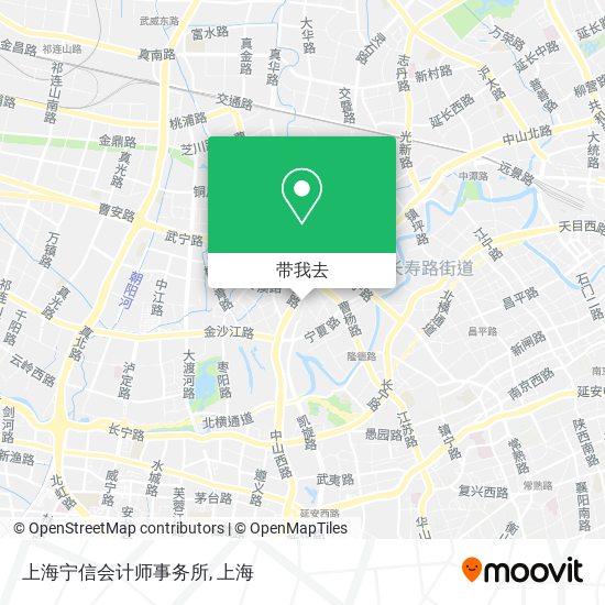 上海宁信会计师事务所地图