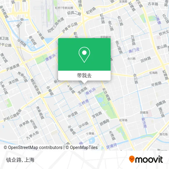 镇企路地图