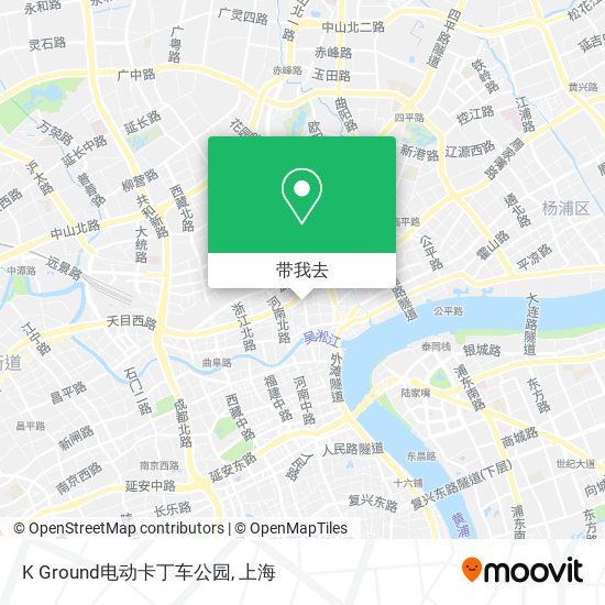 K Ground电动卡丁车公园地图