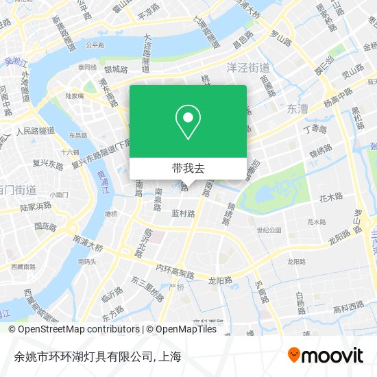 余姚市环环湖灯具有限公司地图