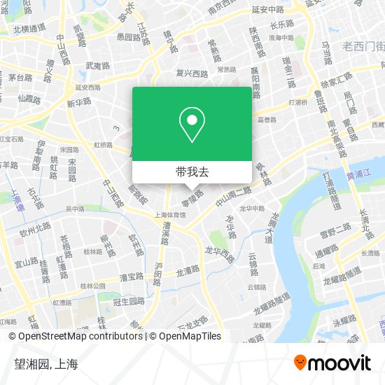 望湘园地图