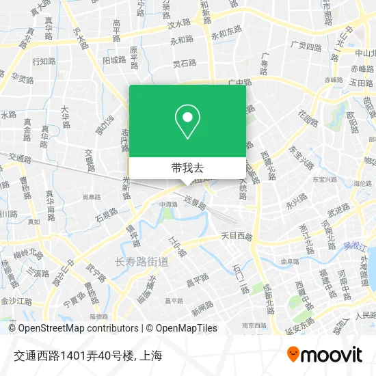 交通西路1401弄40号楼地图