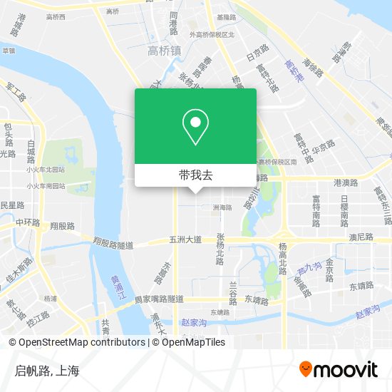 启帆路地图