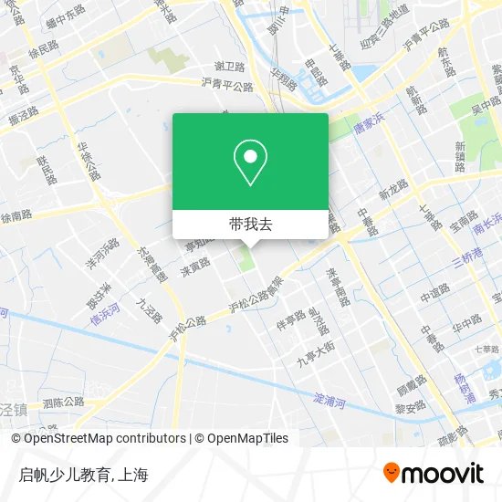 启帆少儿教育地图