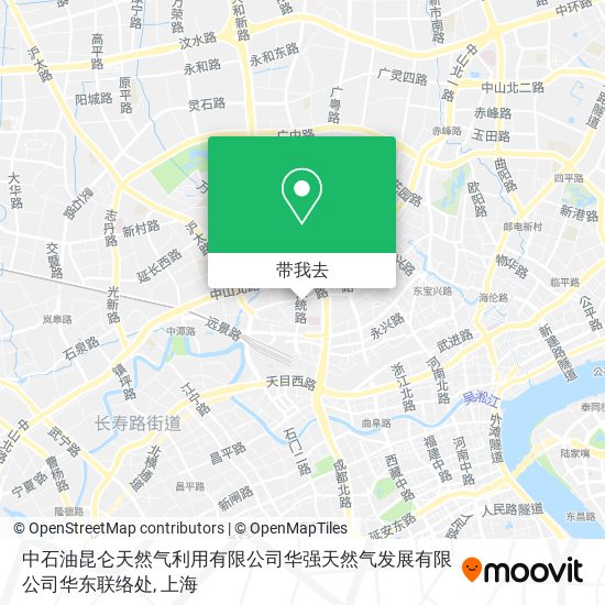 中石油昆仑天然气利用有限公司华强天然气发展有限公司华东联络处地图