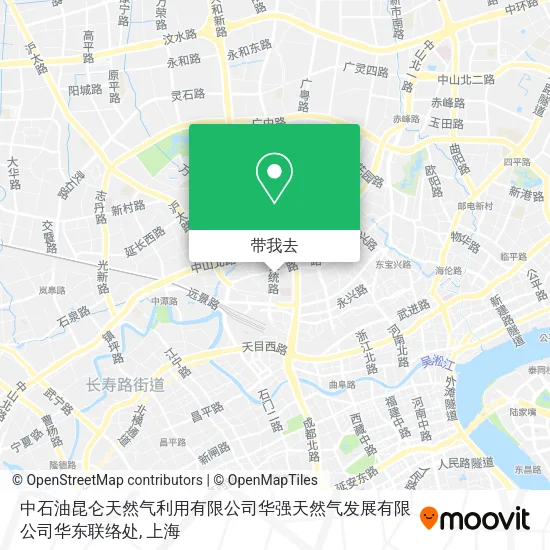 中石油昆仑天然气利用有限公司华强天然气发展有限公司华东联络处地图