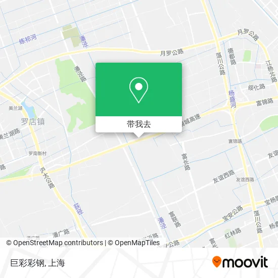 巨彩彩钢地图