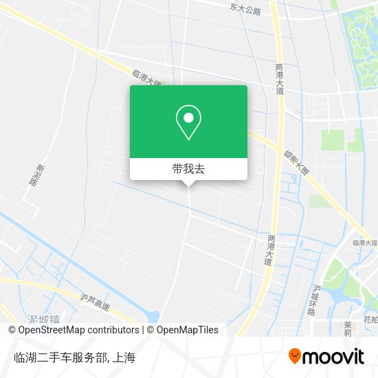 临湖二手车服务部地图
