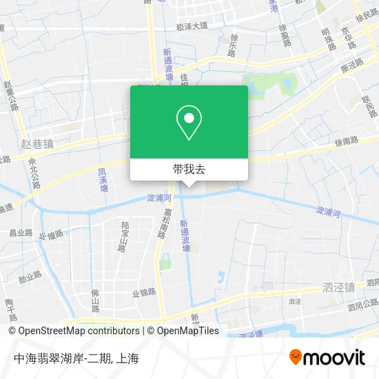中海翡翠湖岸-二期地图