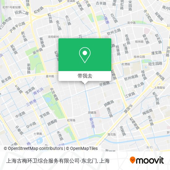 上海古梅环卫综合服务有限公司-东北门地图