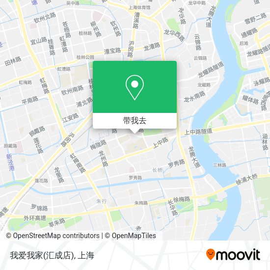 我爱我家(汇成店)地图
