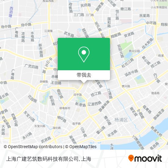 上海广建艺筑数码科技有限公司地图