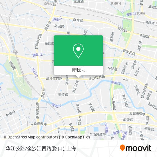 华江公路/金沙江西路(路口)地图