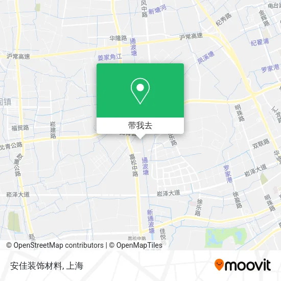 安佳装饰材料地图