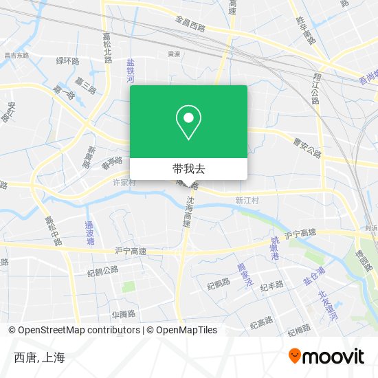 西唐地图