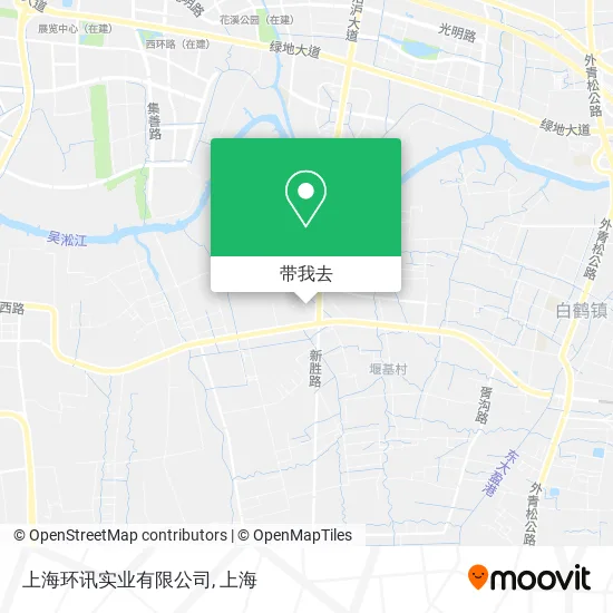上海环讯实业有限公司地图
