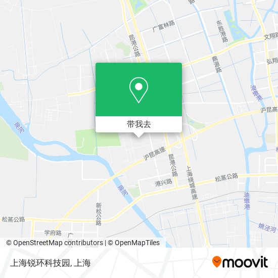 上海锐环科技园地图