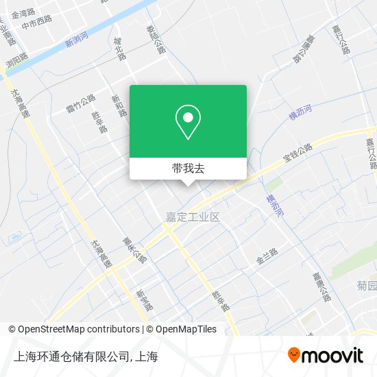 上海环通仓储有限公司地图