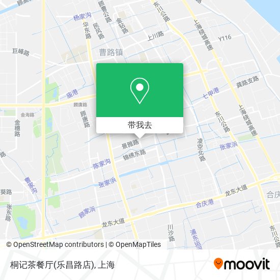 桐记茶餐厅(乐昌路店)地图
