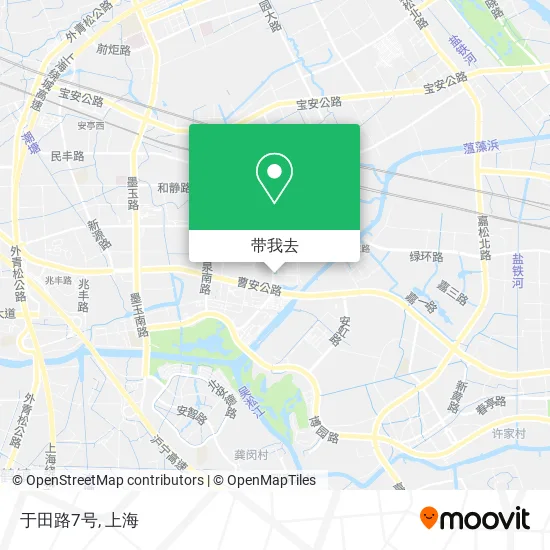于田路7号地图