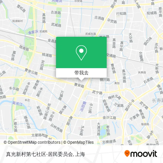 真光新村第七社区-居民委员会地图
