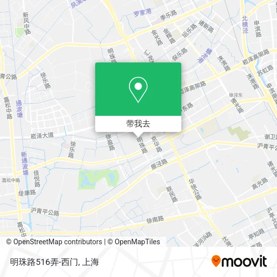 明珠路516弄-西门地图